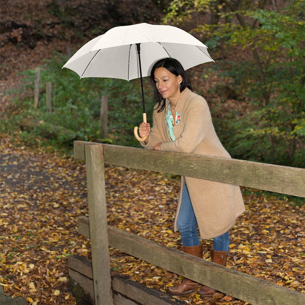 ÖkoBrella 1134: Windproof Schirm mit rPET-Bezug - Ideal für Events