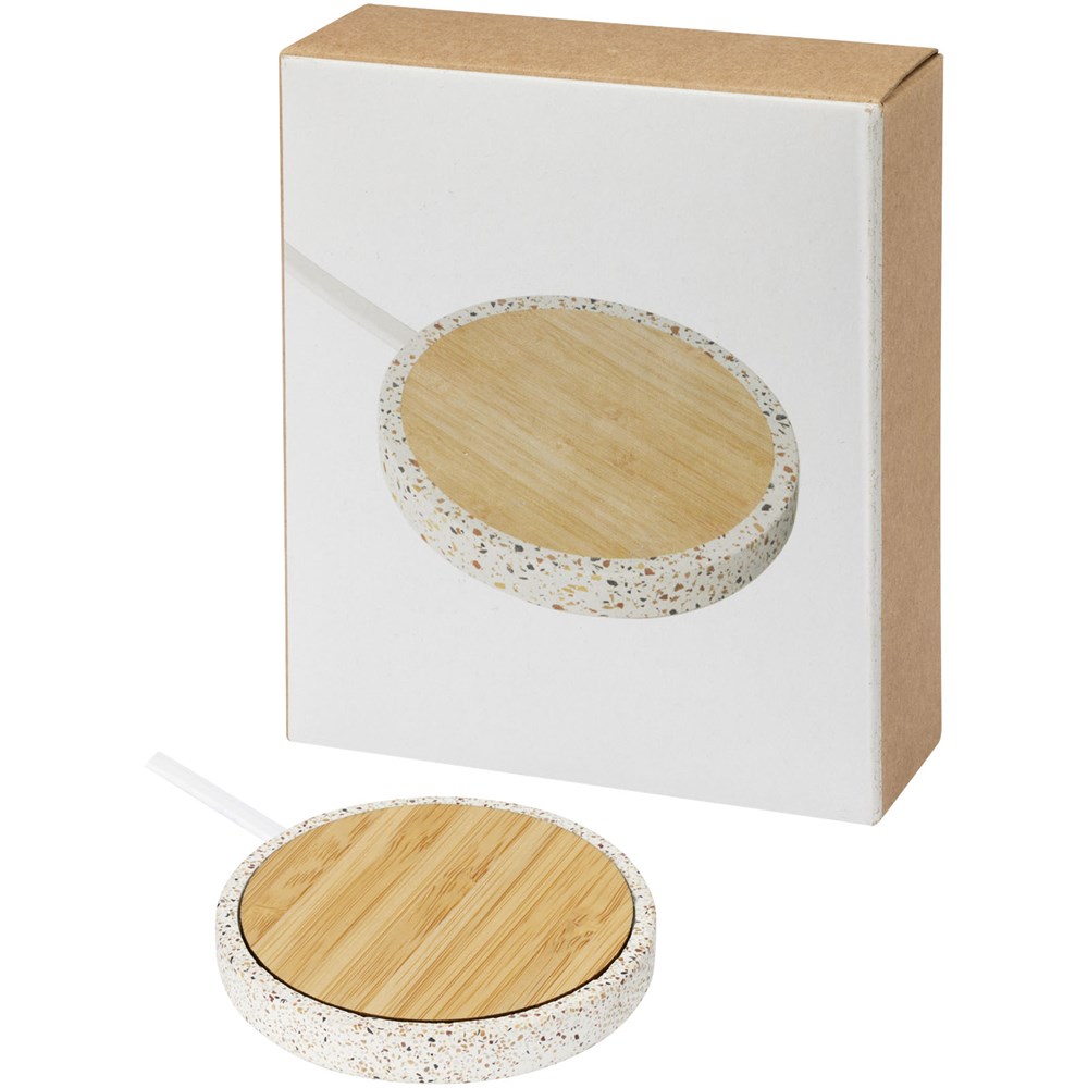 BambooTerra Qi Charger: Exklusives Event-Geschenk mit Logo-Option