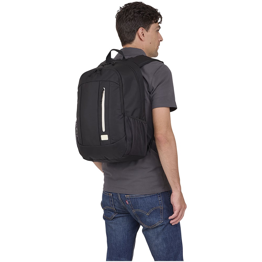 JauntTech 15,6" Recycled Laptop Rucksack – Werbeartikel mit Logo