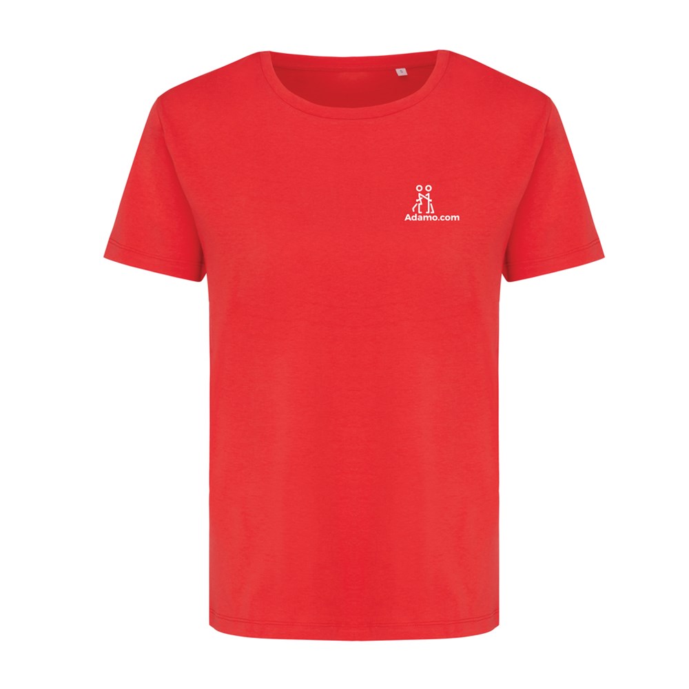 Iqoniq Yala Damen T-Shirt aus recycelter Baumwolle – Modern-Fit Werbegeschenk mit Logo