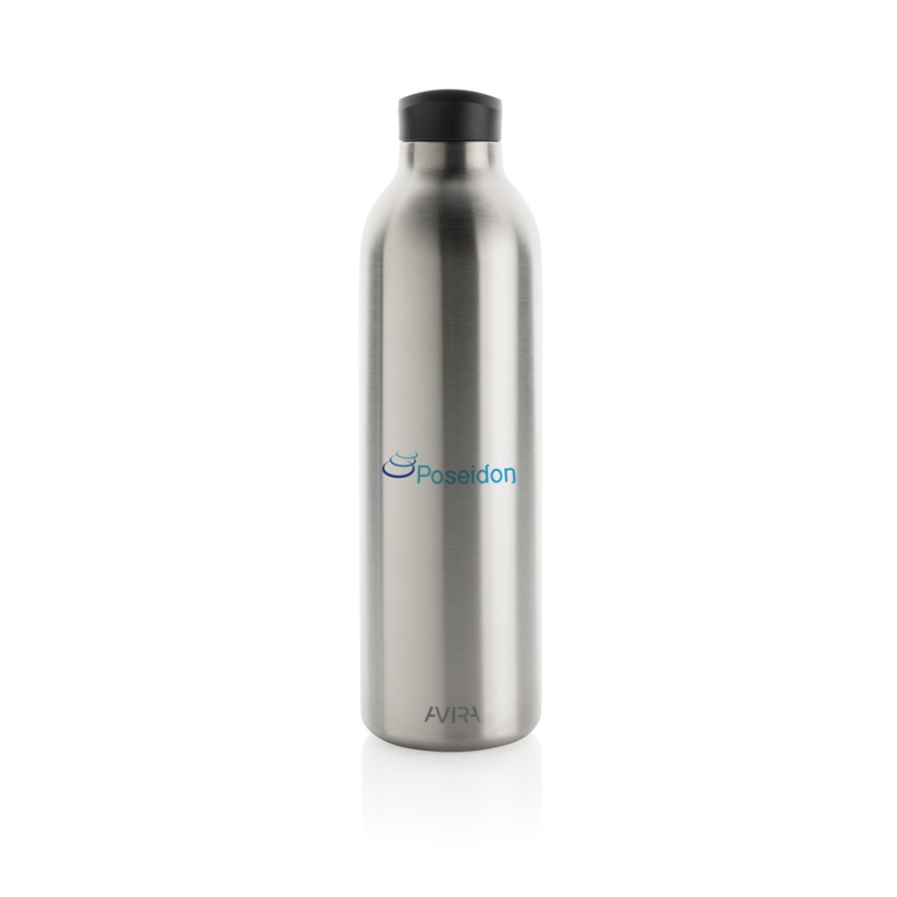 Avior Steel ThermoFlasche 1L – Innovatives Werbegeschenk mit Logo für Events