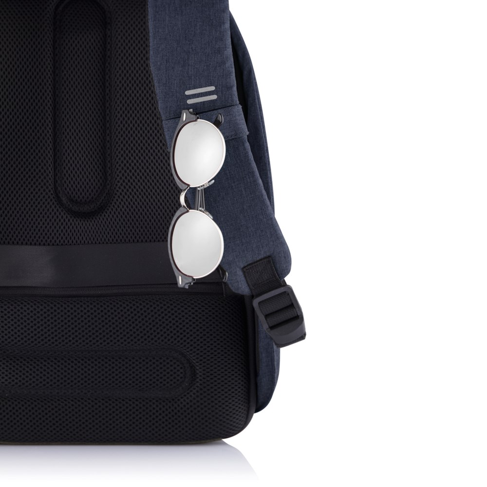 Bobby Hero Small rPET Rucksack mit USB-Ladeanschluss - Innovatives Werbegeschenk für Events