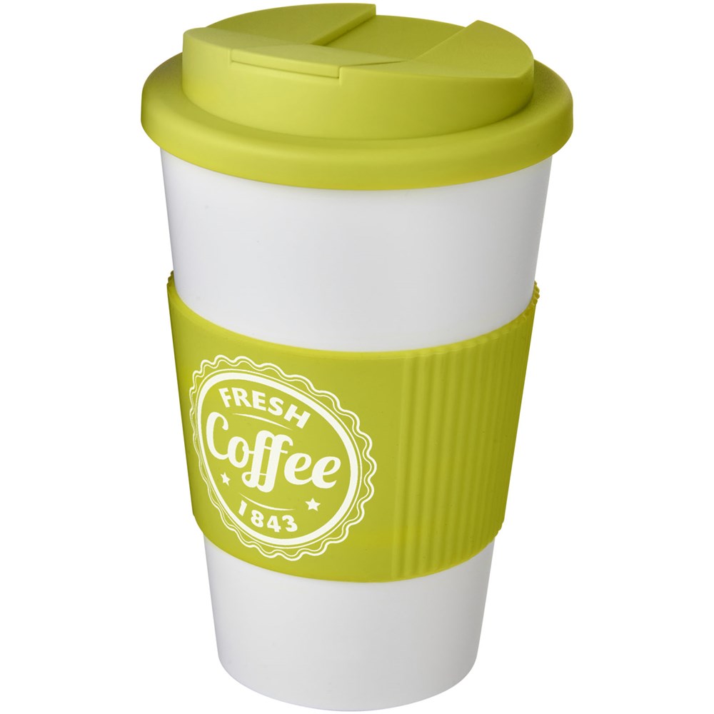 Americano® 350 ml Isolierbecher mit Clip & Logo für Events