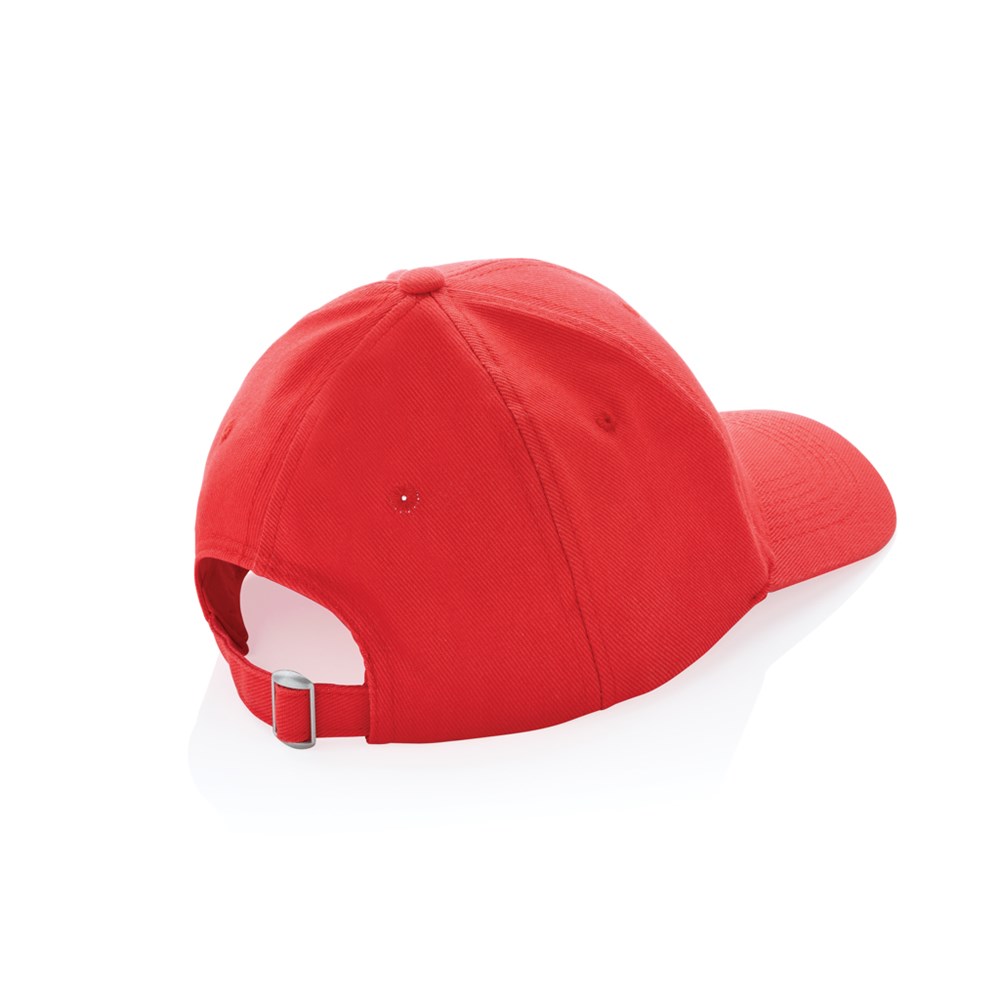 Impact 6 Panel Cap aus recyceltem rCotton mit AWARE Tracer – Perfektes Werbegeschenk mit Logo