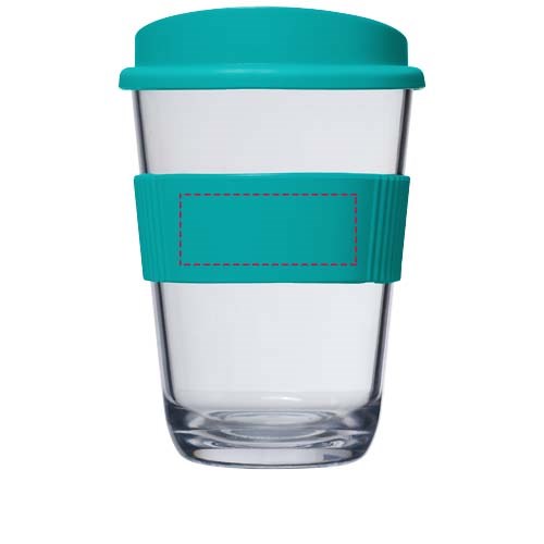 Glasklarer 300 ml Americano® Becher – Werbehighlight mit Logo