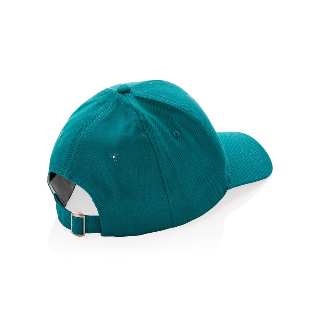 Impact 6 Panel Kappe aus rCotton mit AWARE Tracer – Ideales Werbegeschenk mit Logo