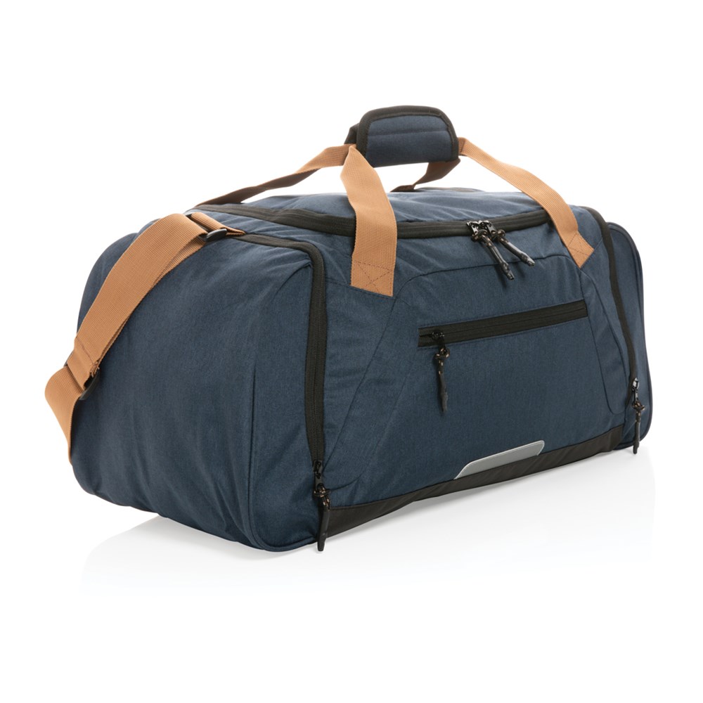 Impact AWARE™ Urban Outdoor Weekender, recyceltes Polyester – Ideales Kundenbindungsgeschenk mit Logo