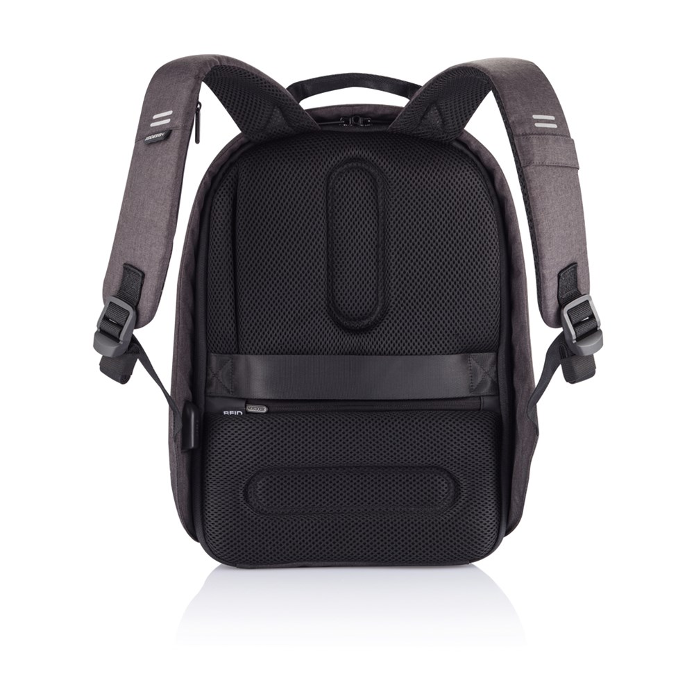 Bobby Hero Small rPET-Rucksack mit USB – Ideal für Events und Promotionen