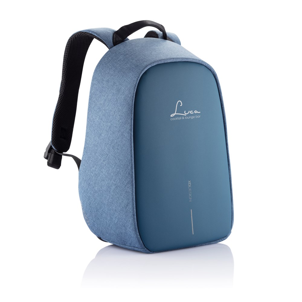 Bobby Hero Small Anti-Diebstahl-Rucksack rPET Edition – Ideal für Events und Messen