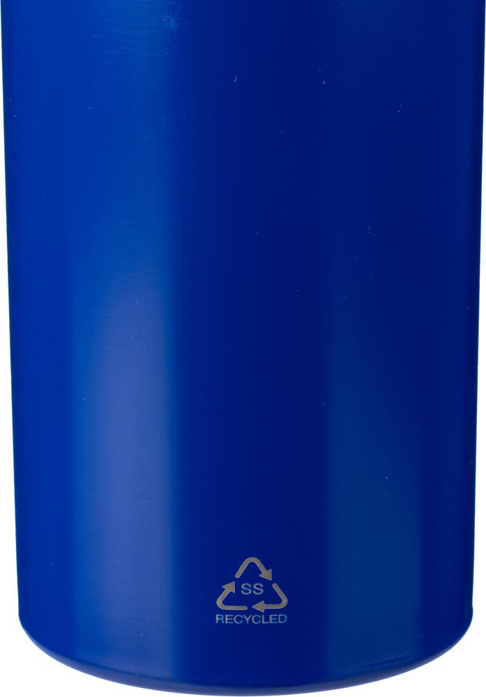 Recycelte Edelstahl-Trinkflasche Aline – Perfektes Werbegeschenk mit Logo