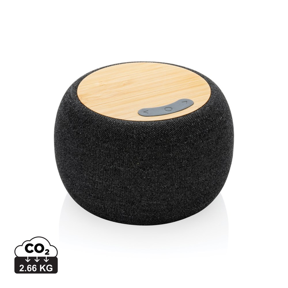 Bamboo Soundwave Speaker 5W Recycled Elegance für Events und Kundenbindung