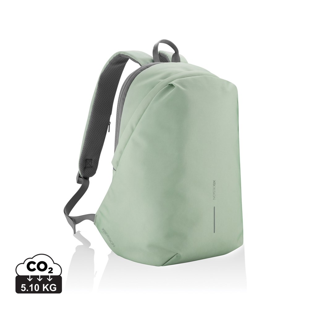 Bobby Soft Anti-Diebstahl-Rucksack schwarz – Innovatives Werbegeschenk mit Logo für Events