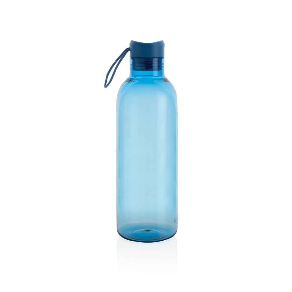 Atik RCS Flasche 1L RPET Blau – Elegantes Werbegeschenk für Events