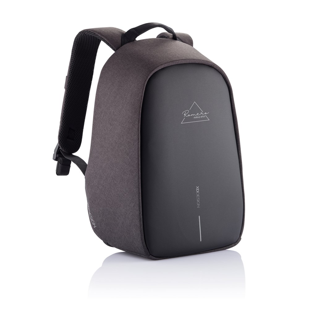 Bobby Hero Small rPET-Rucksack mit USB – Ideal für Events und Promotionen