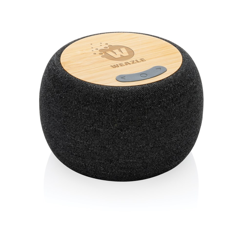 Bamboo Soundwave Speaker 5W Recycled Elegance für Events und Kundenbindung