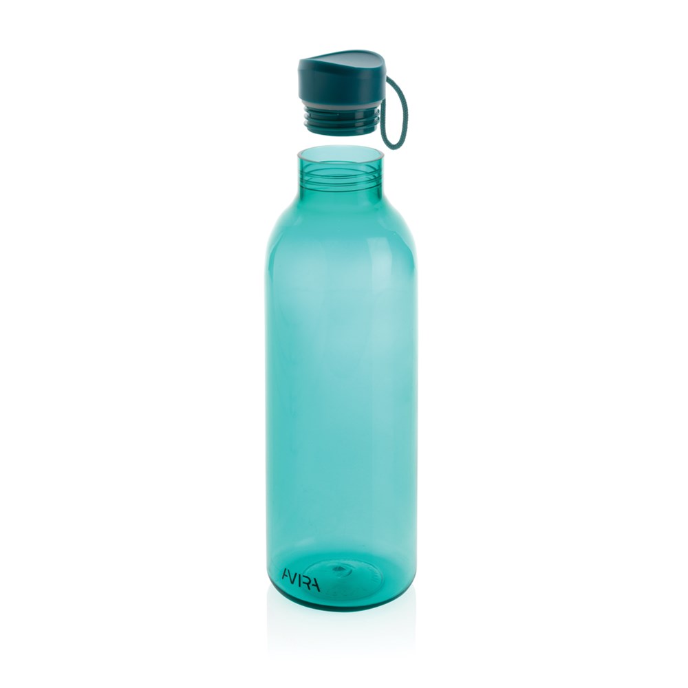 Atik RPET Flasche 1L in klar Minimalistisches Design für Events und Kundenbindung