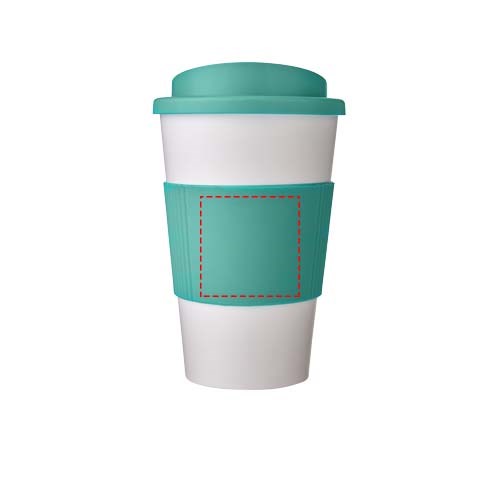 Americano® 350 ml ThermoCup mit BPA-freiem Schutzring - Werbegeschenk Highlight