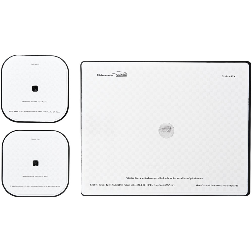 Brite-Mat® Promo-Set: Mousepad & Untersetzer für Events