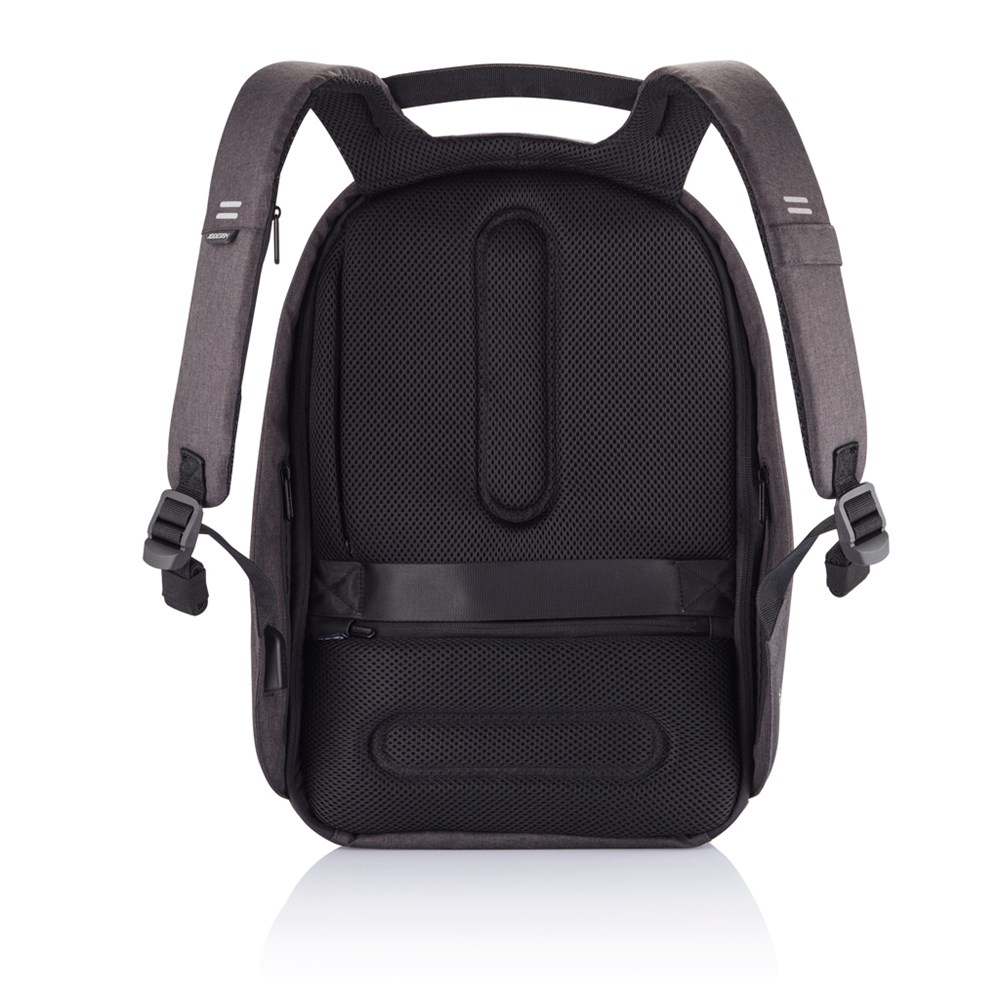 Bobby Hero Regular Rucksack rPET mit USB Werbegeschenk für Events