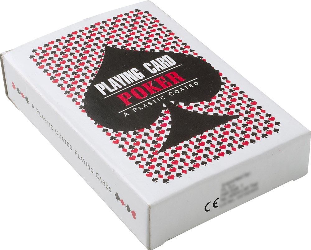 Spielkarten Anton – Hochwertige Pokerkarten in Papp-Box für Werbeaktionen mit Logo