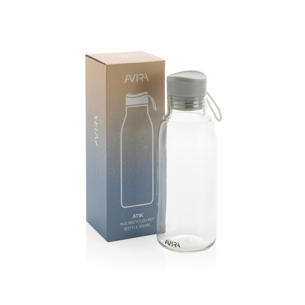 Atik RPET Flasche 500ml – Stilvolles Werbegeschenk für Events und Messen