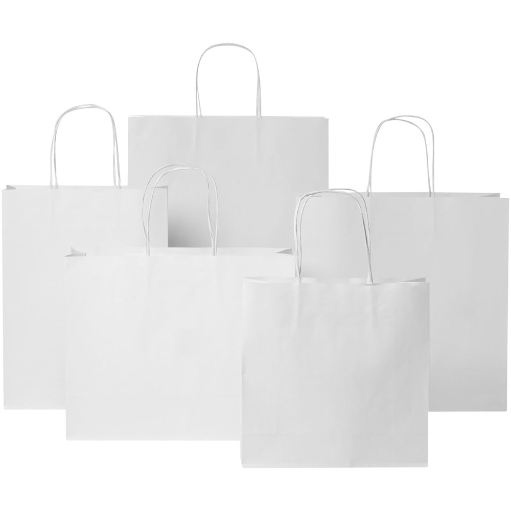 Kraftpapiertasche XL mit Griffen Recycelbar für Events und Messen