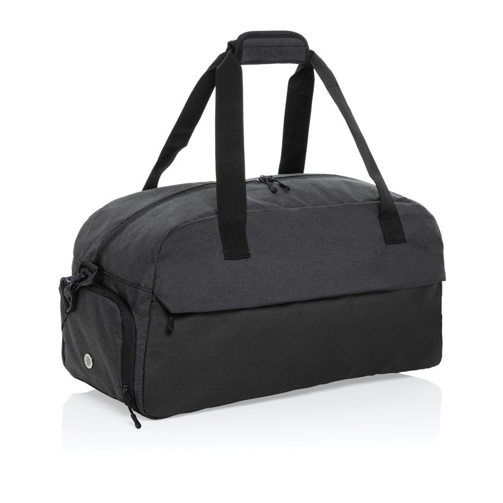 Kazu AWARE RPET Duffel-Bag für Fitness und Kurztrips – Ideales Werbegeschenk mit Logo