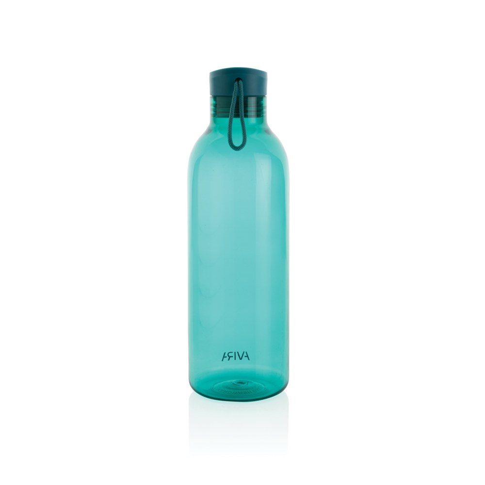 Atik RPET Flasche 1L in klar Minimalistisches Design für Events und Kundenbindung