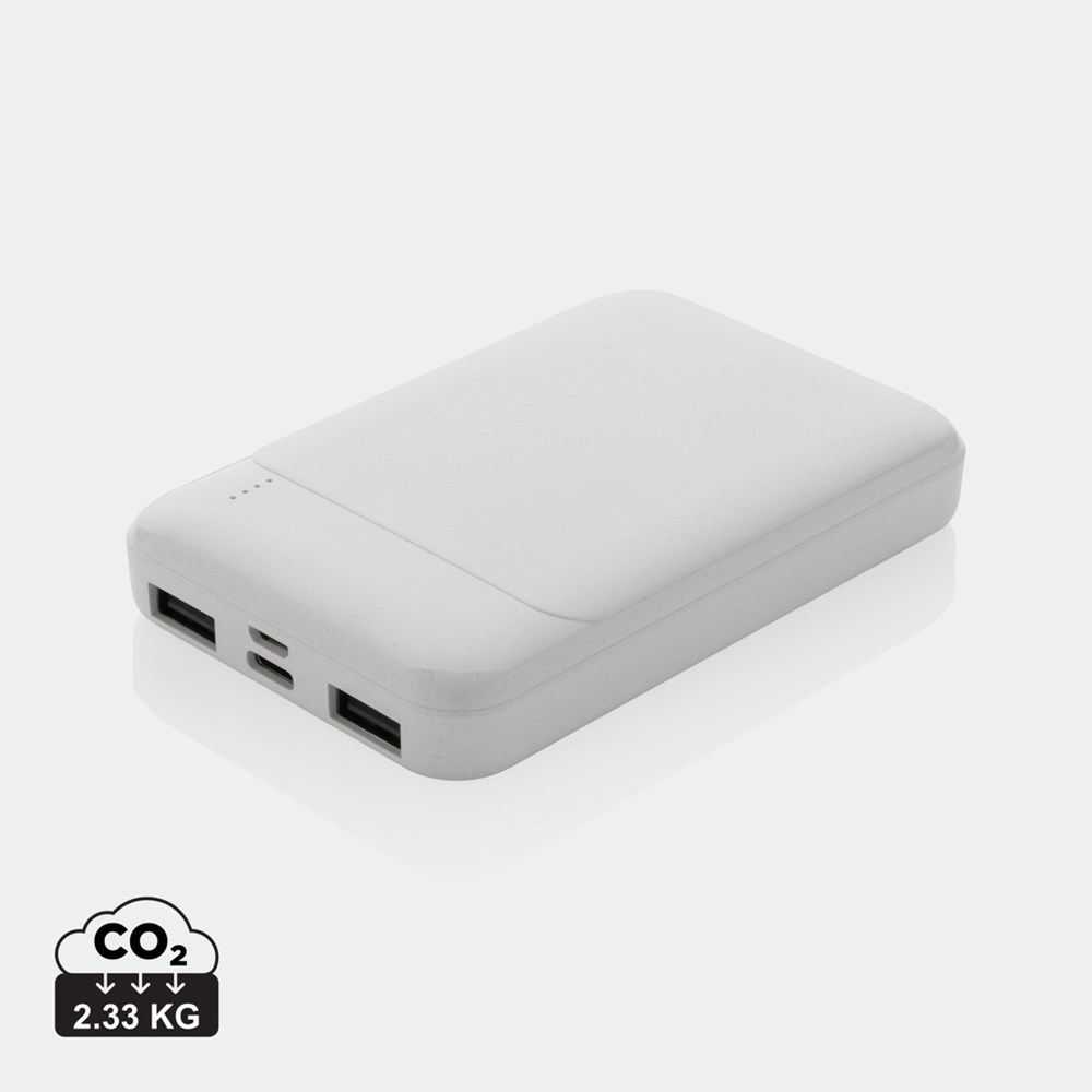 Powerbank RECYCLE5000, RCS ABS – Ideales Werbegeschenk für Events