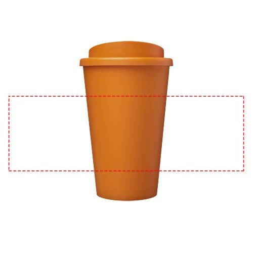 EcoCup 350 ml - Recycelter Isolierbecher für Werbegeschenke mit Logo