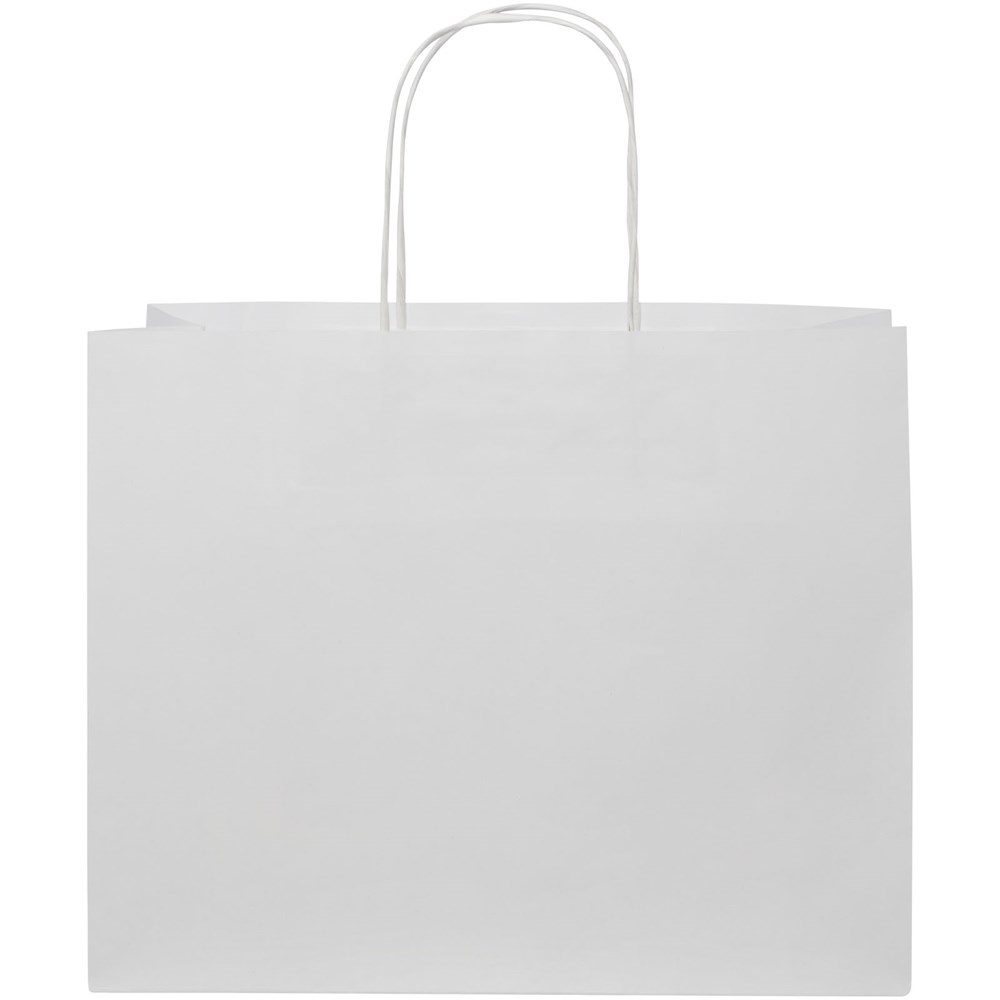 Kraftpapiertasche 120g Groß mit Logo – Europäische Recycling-Tragetasche für Events