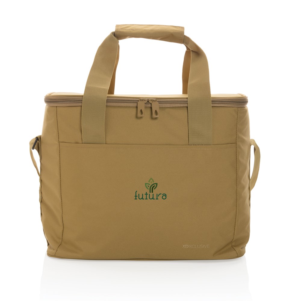 Impact AWARE™ große Kühltasche aus recyceltem Polyester – Ideales Werbegeschenk mit Logo