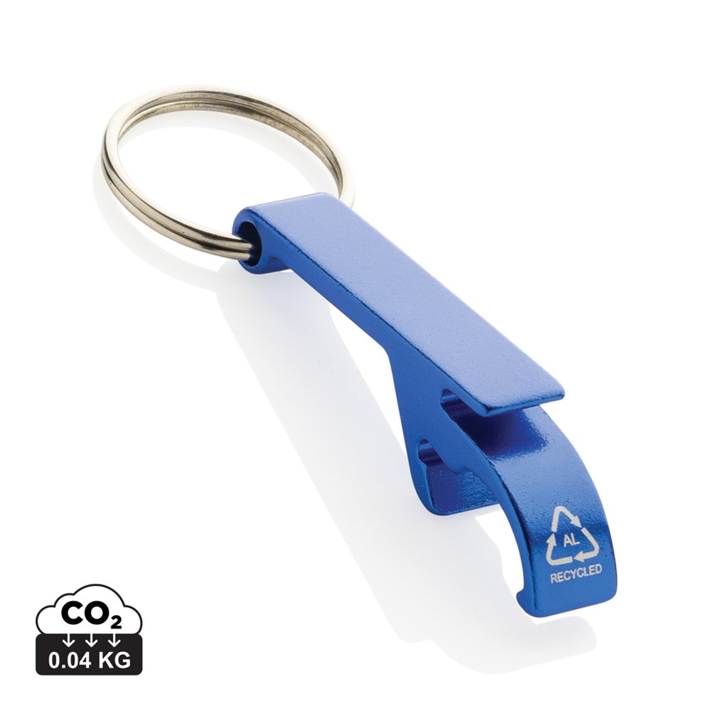 Aluminium Buddy Opener aus RCS Aluminium – Perfektes Event-Werbegeschenk mit Logo