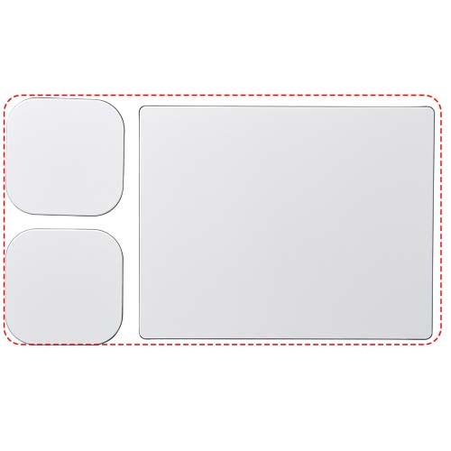 Brite-Mat® Promo-Set: Mousepad & Untersetzer für Events