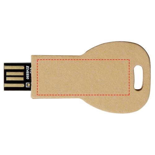 KeyDrive Paper USB 2.0 recycelt Vielseitiger Werbeartikel für Events