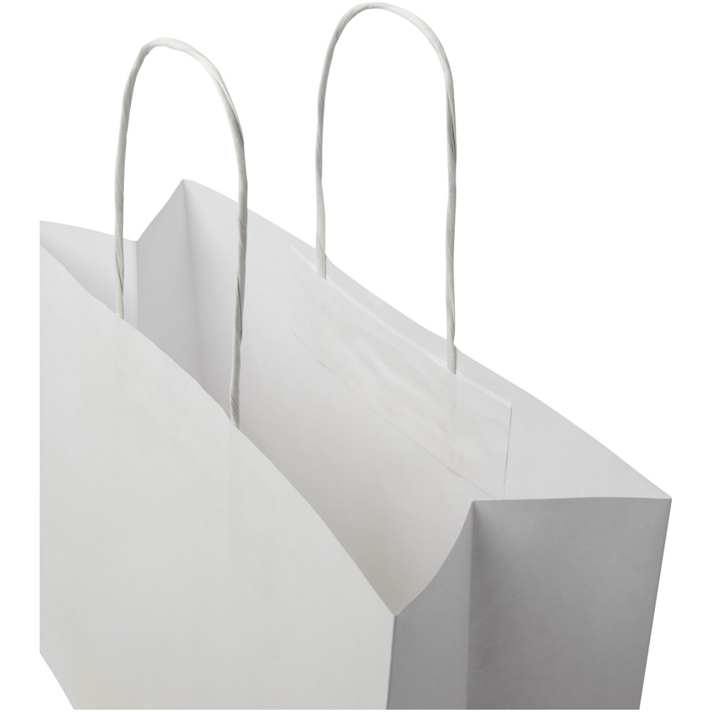 Kraftpapiertasche 120g Groß mit Logo – Europäische Recycling-Tragetasche für Events