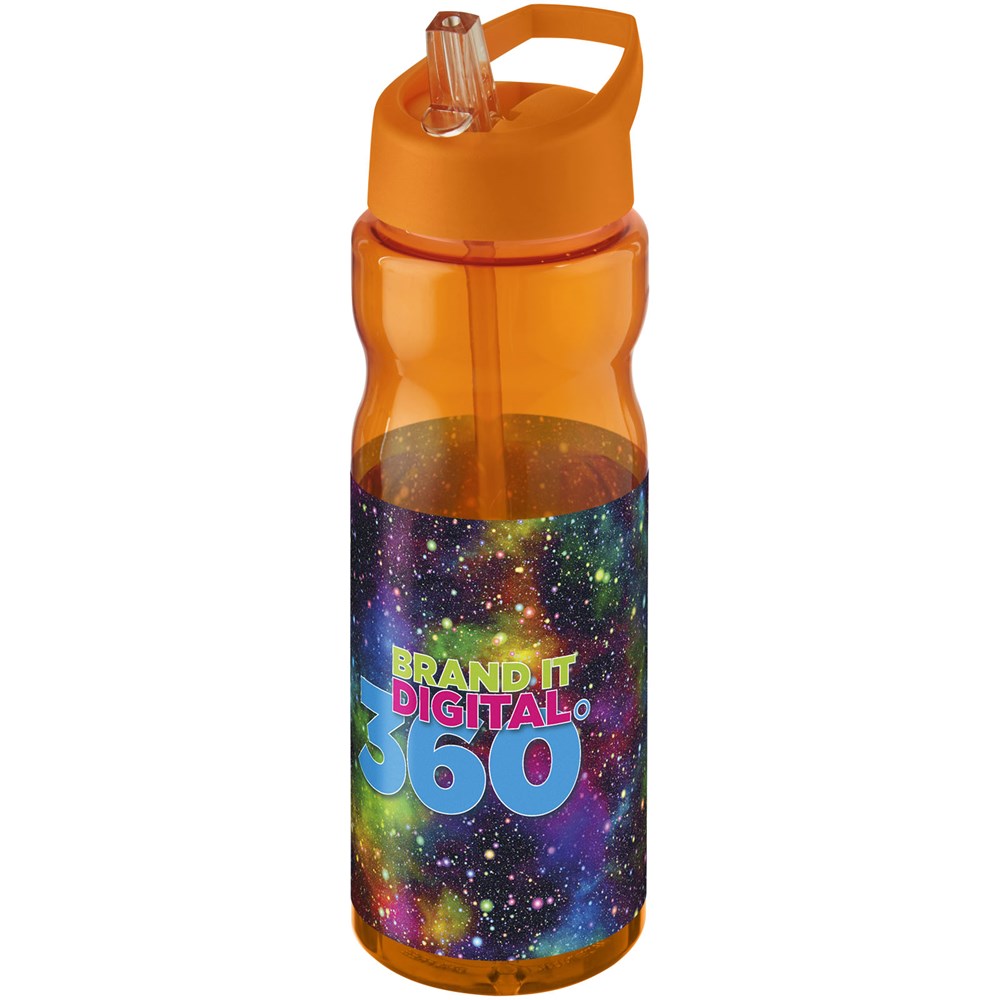 Ergonomische PET-Sportflasche 650 ml - Perfekt für Events mit Logo