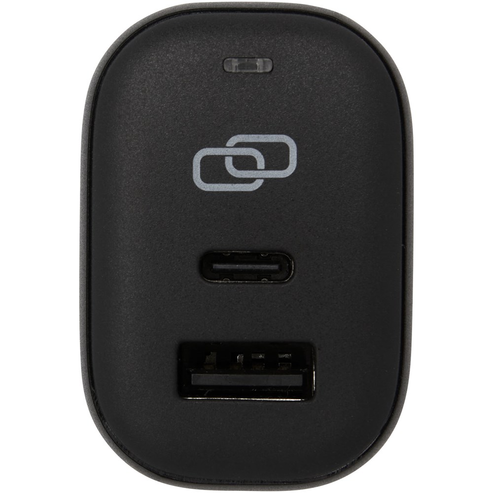 ADAPT TravelCharger 25W – Recycled Plastic Power Pro, perfekt für Events