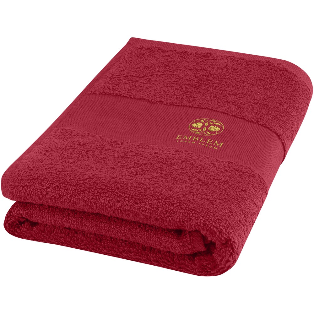 Charlotte Lux Cotton Towel 450g/m² – Ideal als Werbegeschenk mit Logo