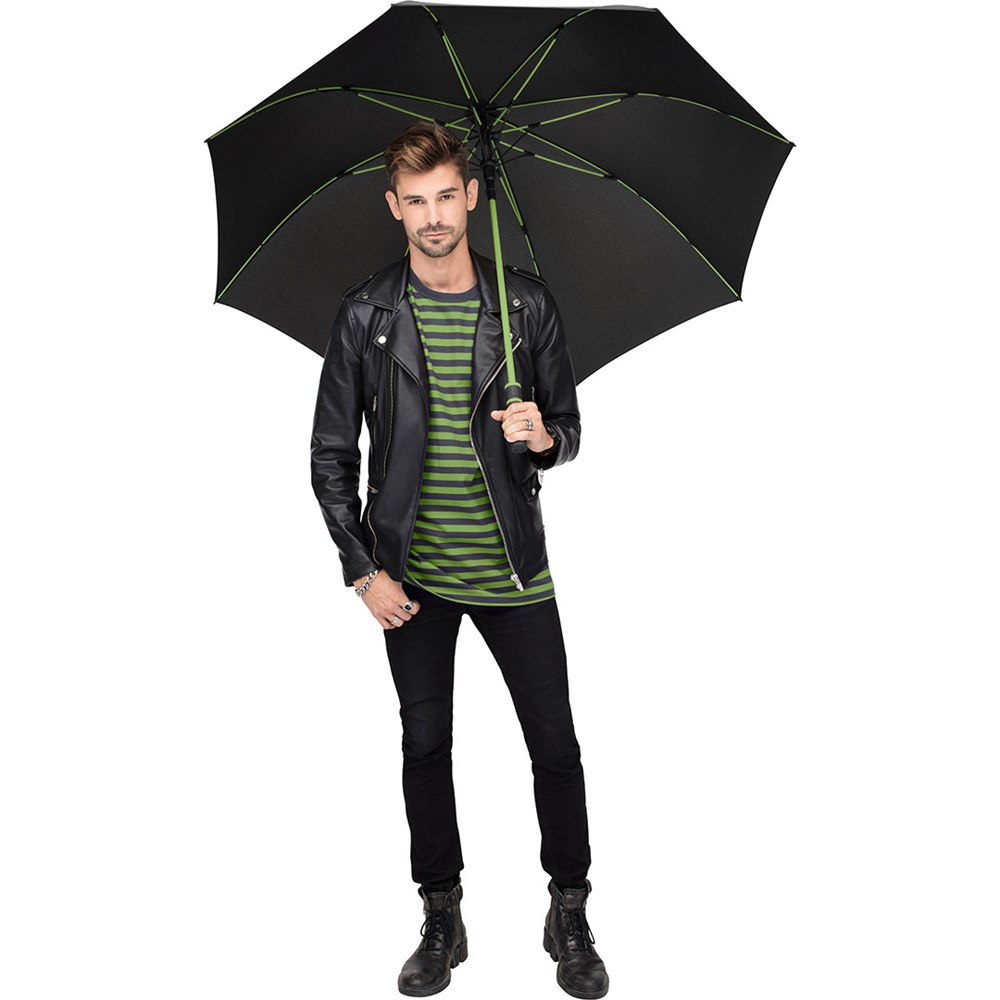 FARE® DuoStyle Automatikschirm aus rPET – Ideales Werbegeschenk mit Logo FARE® DuoStyle Automatikschirm aus rPET – Ideales Werbegeschenk mit Logo