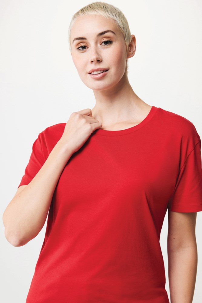 Iqoniq Yala Damen T-Shirt Modern-Fit mit QR-Code für Events und Kundenbindung