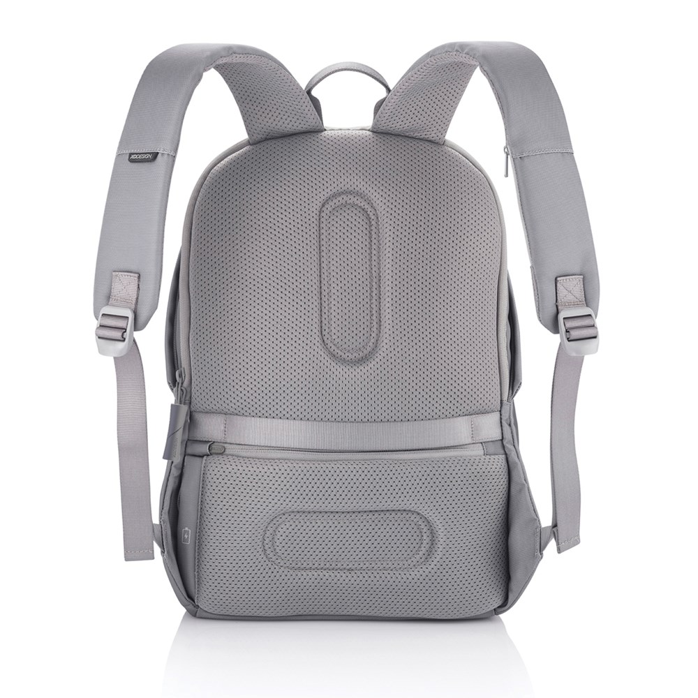 Bobby Soft Rucksack mit RFID-Schutz und USB-Port – Vielseitiges Werbegeschenk für Uni und Reisen