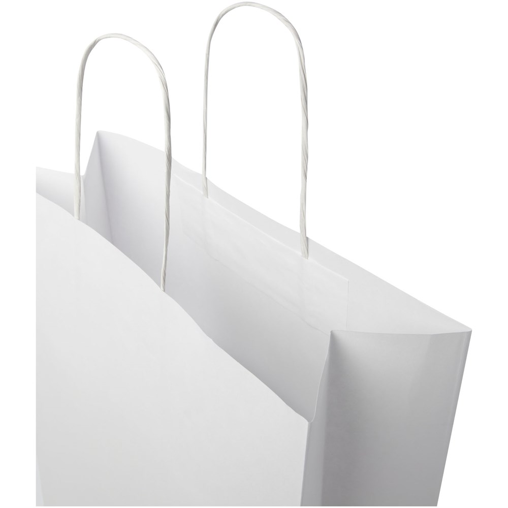 Kraftpapier-Tasche XXL 120 g/m² – Praktisches Werbeaccessoire mit Logo