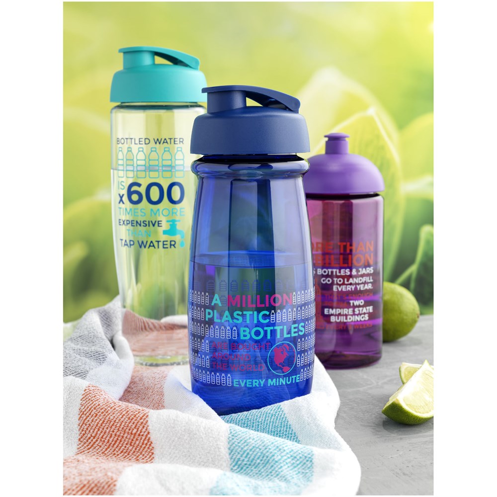 H2O Active® Pulse PET Sportflasche 600 ml – Logo Werbegeschenk Event