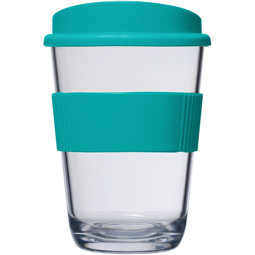 Glasklarer 300 ml Americano® Becher – Werbehighlight mit Logo