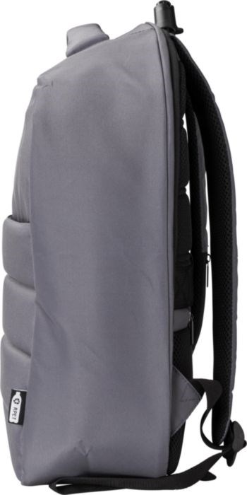 Calliope rPET-Polyester Anti-Diebstahl-Laptop-Rucksack – Ideales Werbegeschenk mit Logo