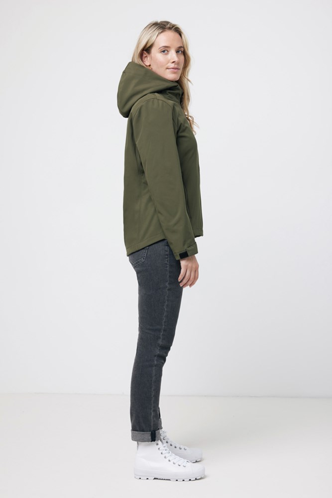 Makalu Damen Softshelljacke mit Microfleece wasserabweisend Event-Hingucker