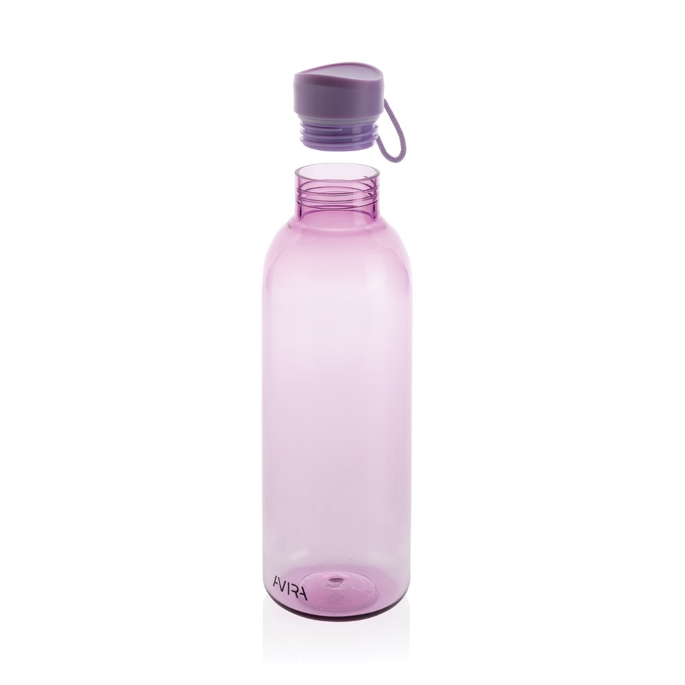 RPET Atik-Flasche 1L minimalistisch – Strahlendes Werbegeschenk mit Logo