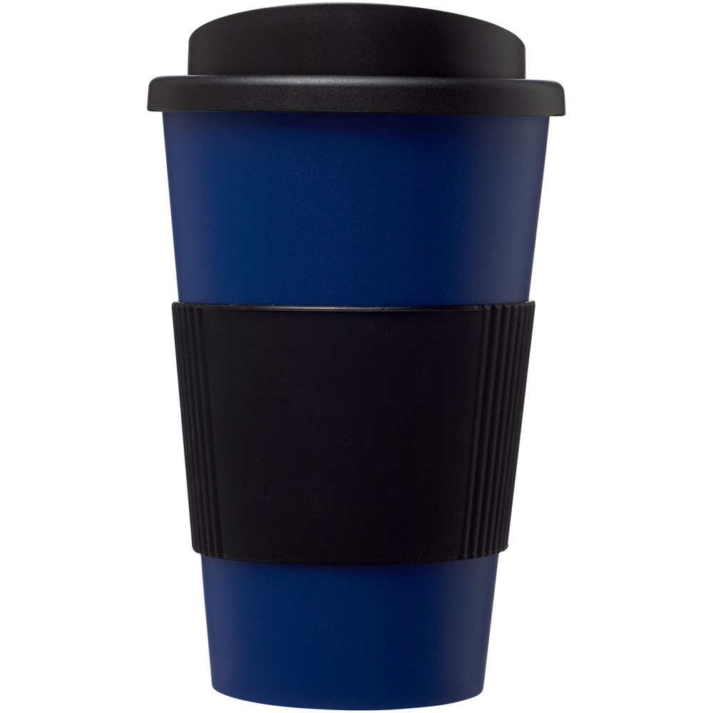 Americano® 350ml ThermoCup mit Silikonring – Ideal für Events & Logos