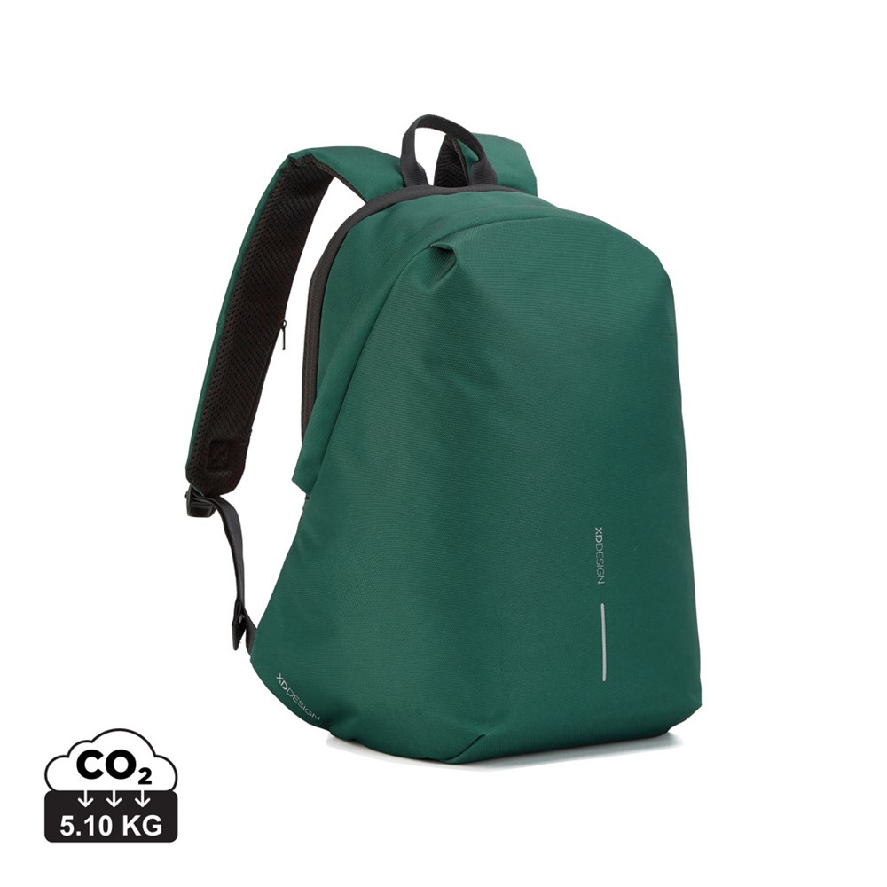 Bobby Soft Anti-Diebstahl-Rucksack rPET schwarz - Ideal für Uni & Reisen